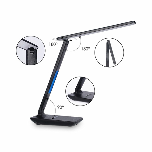 Lamp Plus 3 in 1 Lamp With Phone Charger, Clock And Thermostat - Image 11