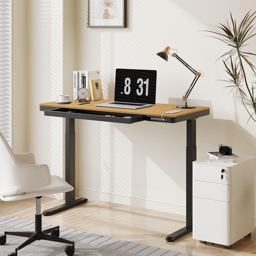 Electric Standing Desk With USB Ports And Adjustable Height - Image 2