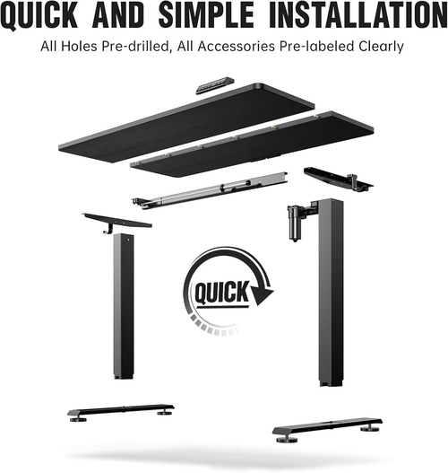 47.2 Inches Electric Standing Desk Height Adjustable - Image 6