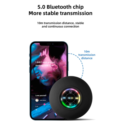 Mini Waterproof RGB Bluetooth Speaker - Image 3