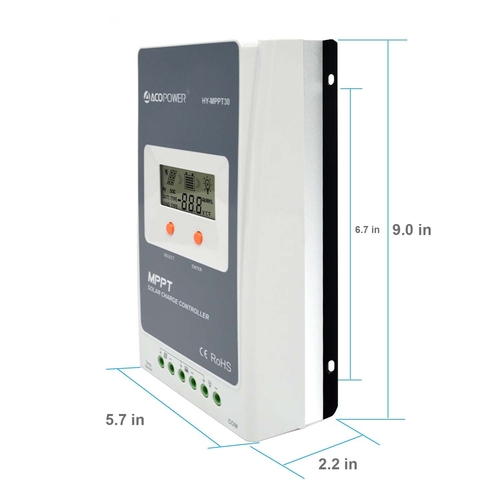 Midas 30 Amp MPPT Solar Charge Controller - Image 4