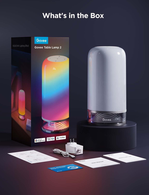 RGBIC Smart Table Lamp 64 Scene Modes And Voice Control - Image 9