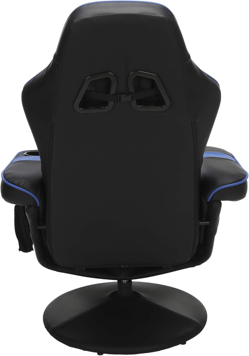 Blue 900 Gaming Recliner With Adjustable Leg Rest Cupholder - Image 5
