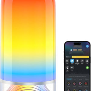 RGBIC Smart Table Lamp 64 Scene Modes And Voice Control