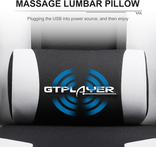 Ergonomic Gaming Chair With Footrest And Lumbar Support - Image 5