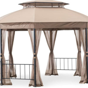 Replacement Canopy For Jefferies Gazebo Beige Whisper RipLock 350