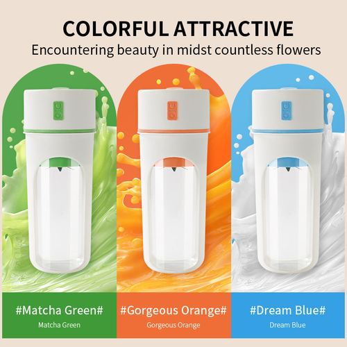 Kitchen Electric Juicer USB Charging Wireless Juices Blender Fruit - Image 2