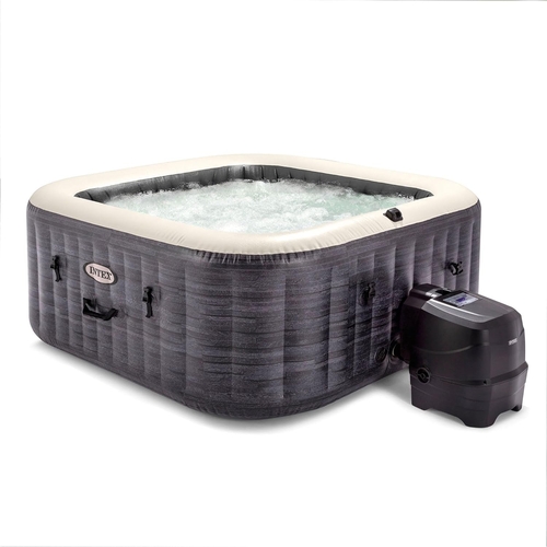 Purespa Plus Greystone 4-Person Inflatable Hot Tub with Jets - Image 2