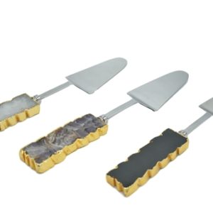 Cake Server with Gold Trim