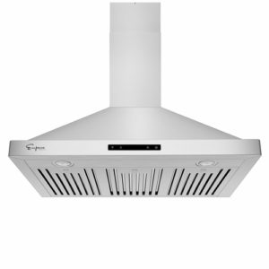 Empava 36RH04 36 in. 380 CFM Ducted Wall Mount Range Hood