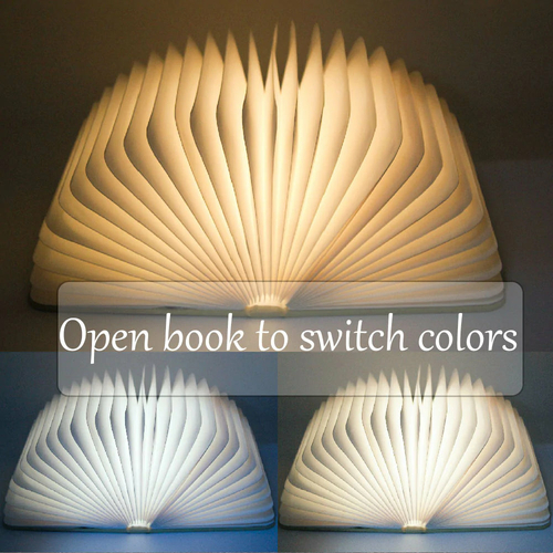 Portable LED Book Decor Night Light - Image 2