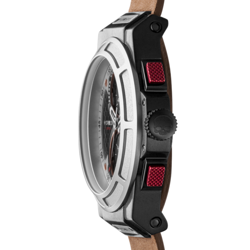 Otto Chrono Silver Black Nato - Image 3