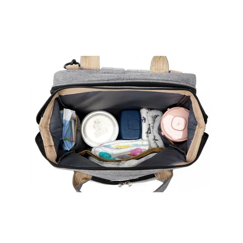 Stroller Diaper Bag with Baby Bed - Image 3