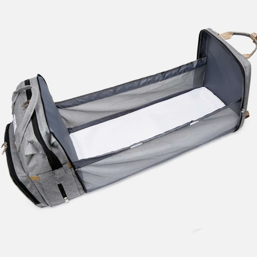 Stroller Diaper Bag with Baby Bed - Image 4