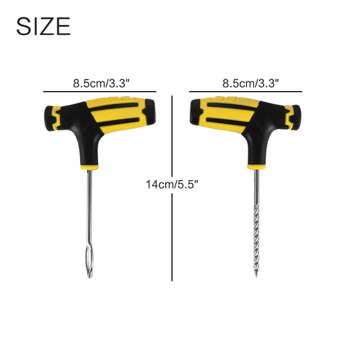 Car Tubeless Tyre Puncture Plug Repair Tool Kit - Image 5