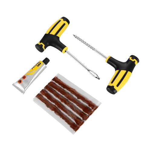 Car Tubeless Tyre Puncture Plug Repair Tool Kit - Image 3