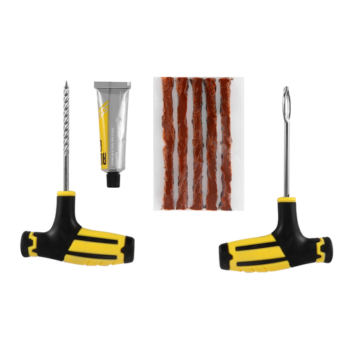 Car Tubeless Tyre Puncture Plug Repair Tool Kit - Image 4