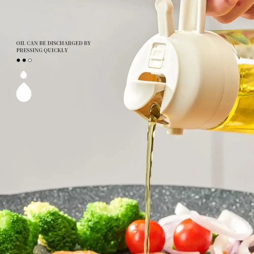 Dual Function Oil Spray and Pour Bottle - Image 5