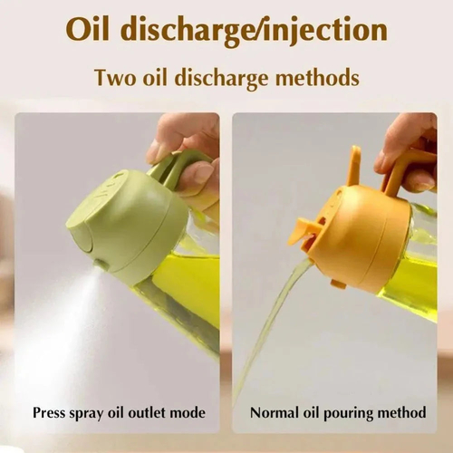 Dual Function Oil Spray and Pour Bottle - Image 3