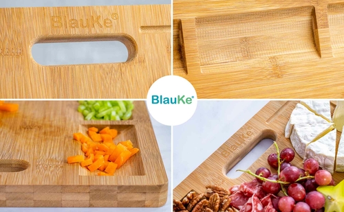 Extra Large Bamboo Cutting Board - 17x12.5 inch Wood Cutting Board - Image 13