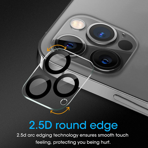 Camera Lens HD Tempered Glass Protector for iPhone 12 Pro Max 6.7 - Image 4