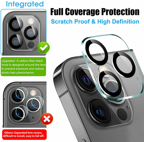 Camera Lens HD Tempered Glass Protector for iPhone 12 Pro Max 6.7 - Image 5