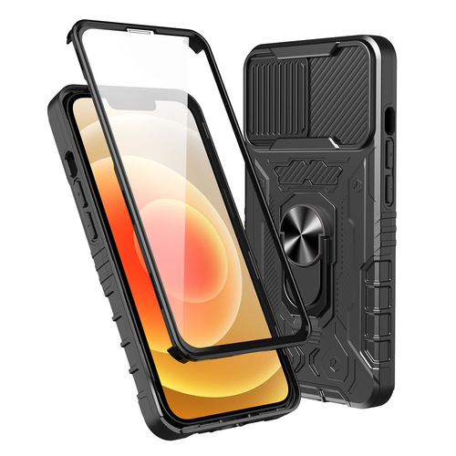 Full Body Ring Case Screen Protector Lens Cover for iPhone 13 Pro Max