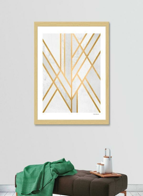 Art Deco Geometry Frame