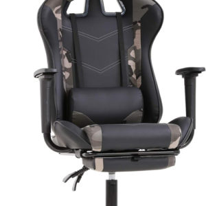 Ergonomic PU Leather Gaming Chair With Lumbar Support