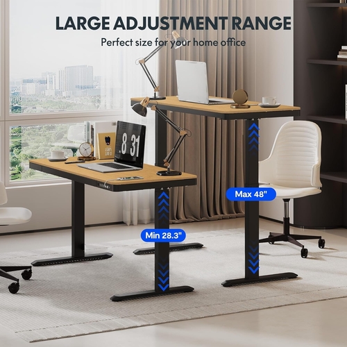 Electric Standing Desk With USB Ports And Adjustable Height - Image 9
