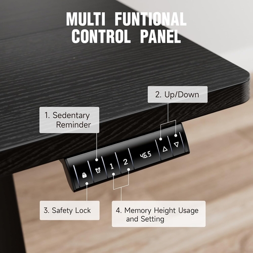 47.2 Inches Electric Standing Desk Height Adjustable - Image 5