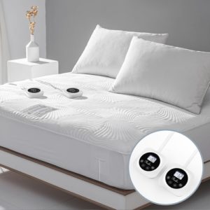 Queen Size Heated Mattress Pad with 10 Heat Settings