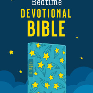 The Kids' Bedtime Devotional Bible: NLV [Aqua Stars]