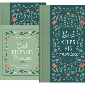 God Keeps His Promises KJV Study Bible [Sage Floral]