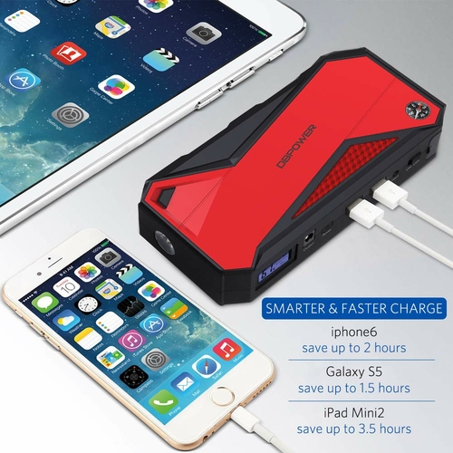 800A 18000mAh Portable Battery Booster Car Power Bank - Image 5