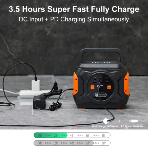 320W Portable Emergency Power Supply with Wireless Charger - Image 3