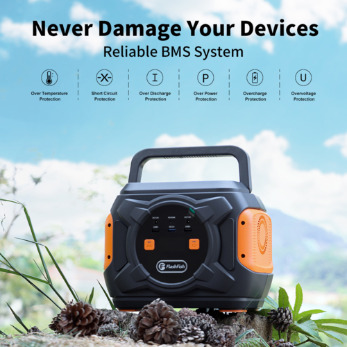 320W Portable Emergency Power Supply with Wireless Charger - Image 5