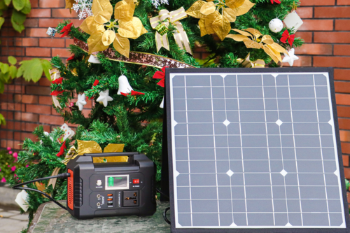 200W Portable Power Station with 50W 18V Portable Solar Panel - Image 3