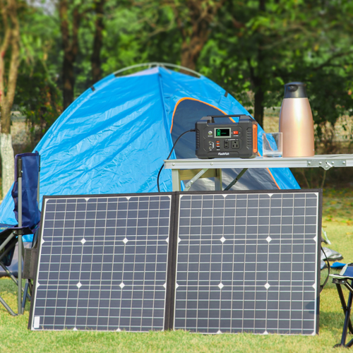 200W Portable Power Station with 50W 18V Portable Solar Panel - Image 5