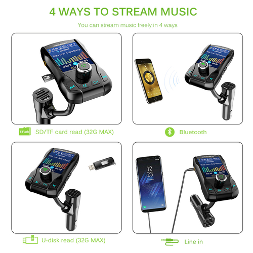 Bluetooth FM Transmitter for Car Bluetooth V3.0 - Image 8