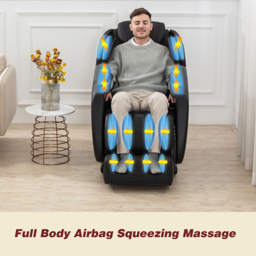 Massage Chair Recliner with Zero Gravity Airbag Bluetooth Speaker - Image 4