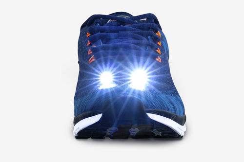 Men's Night Runner Shoes With Built-in Safety Lights - Image 4