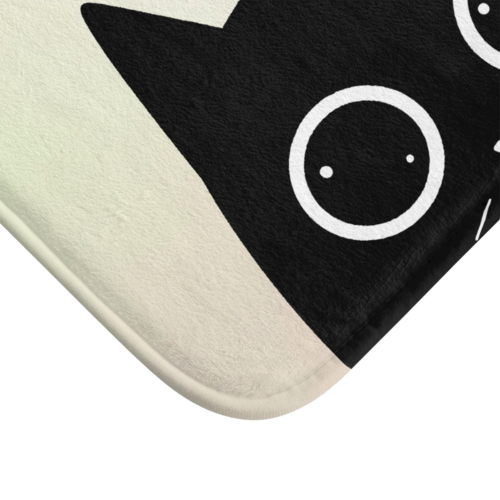Adorable Cat Anime Bath Mat - Image 2
