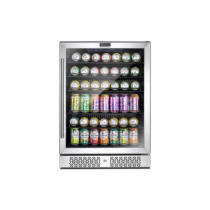 Empava BR02S 24 Inch Freestanding & Built-in Beverage Fridge