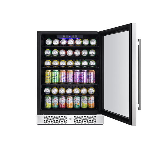 Empava BR02S 24 Inch Freestanding & Built-in Beverage Fridge - Image 2