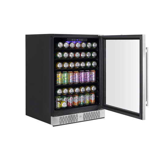 Empava BR02S 24 Inch Freestanding & Built-in Beverage Fridge - Image 5