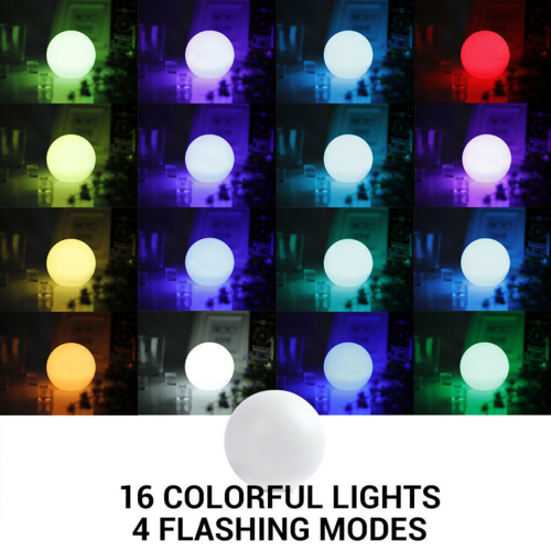 Floating Pool Lights RGB Color Changing LED Ball Lights - Image 2