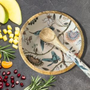 Mango wood serving bowl set, Welcome Home Gift, Housewarming