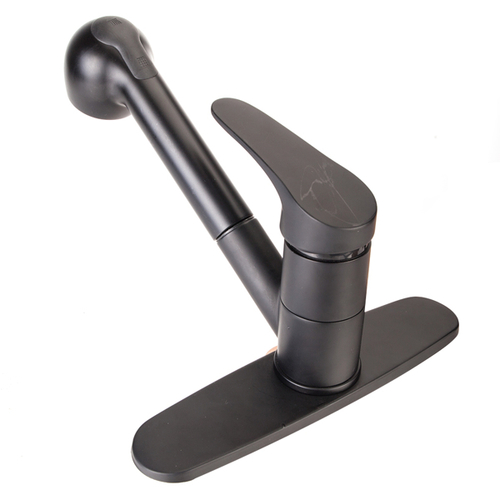 All Copper Kitchen Pull Black Faucet - Image 3