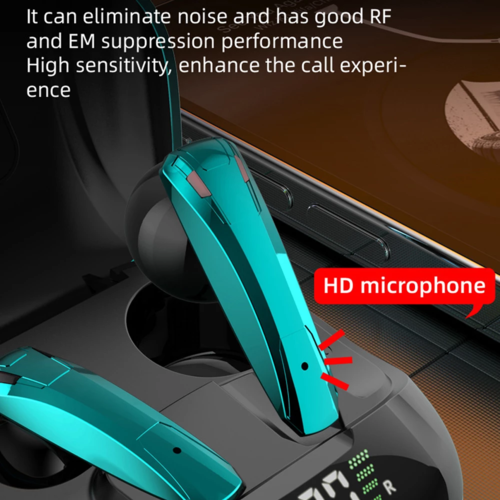 Wireless TWS Gaming Bluetooth 5.0 Earphones With Microphone - Image 5